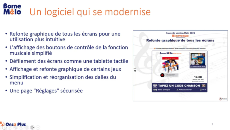 Nouvelles fonctions et améliorations 2026
